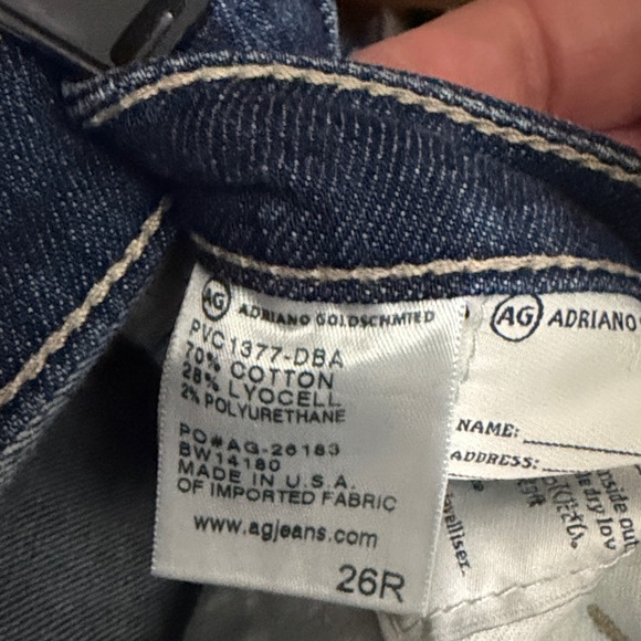 AG Stevie Ankle jeans size 26R - Picture 8 of 9